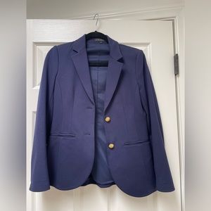 Theory blazer with gold buttons